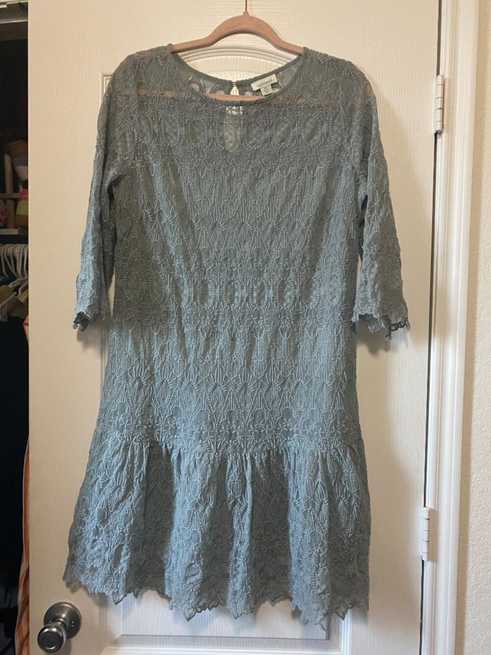 Sundance Catalog "Windflower Whisper" Lace Dress Cottagecore Whimsigoth - Picture 3 of 12